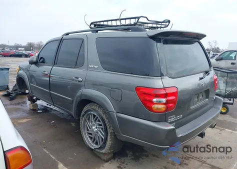 2004 Toyota Sequoia Limited из США, поврежденный, VIN 5TDZT38A84S36010